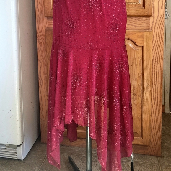 Suzy Shier Dress, wine red, size small - Picture 2 of 3
